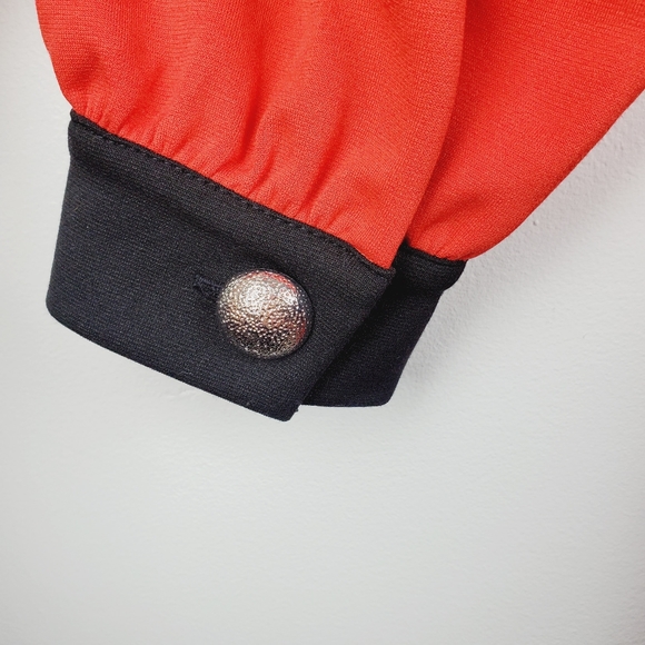 New York & Co Red Retro Shift Dress Size Lg NWT - Picture 7 of 9